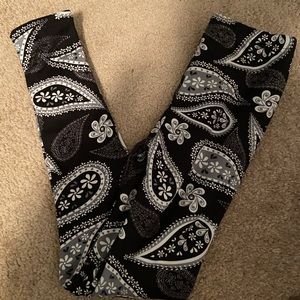 Just Cozy Fleece Lined Leggings One Size (00-4)